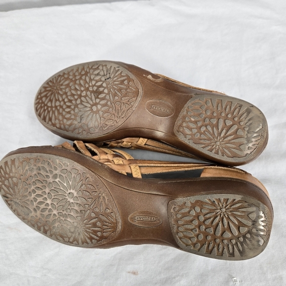 Footsmart Tejidas Tampa Women's Slip On Shoes Leather Brown Size 9 M COMFY - Picture 7 of 8